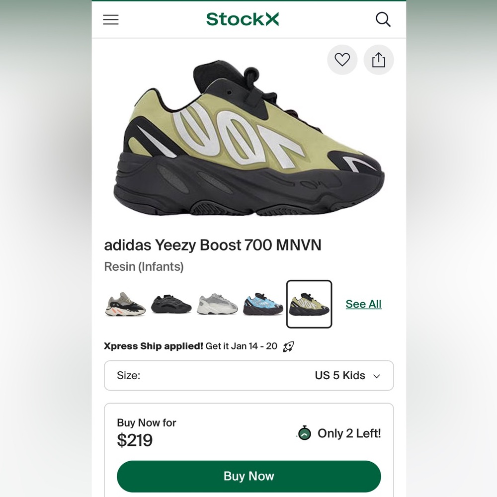 adidas Yeezy Boost 700 MNVN - Picture 16 of 16
